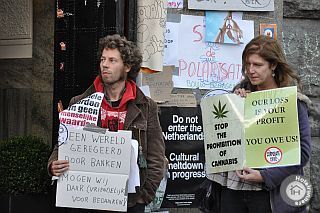 Pro cannabis protest